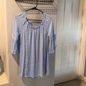 Medium sized blue dress